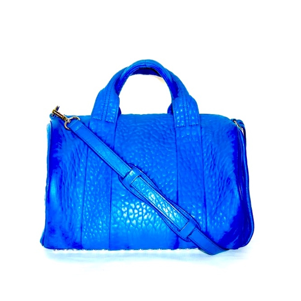Alexander Wang 100% authentic Rocco Bag - electric blue with silver studs